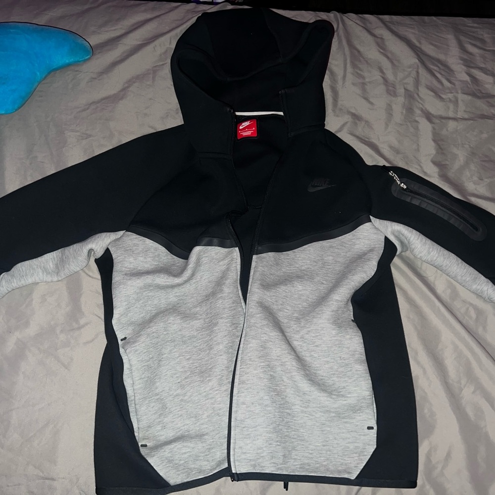 Nike Black Hoodie with Red Tag